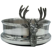 english-pewter-company-stag-head-wine-bottle-coaster---silverbrown-34432824