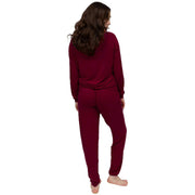 cyberjammies-yasmin-slouch-jersey-pyjama-set---ox-blood-burgundy-34514577