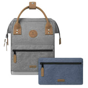 Cabaia Adventurer Melange Small Backpack - New York Grey