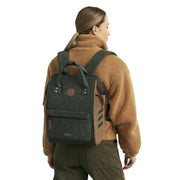 Cabaia Adventurer Velvet Recycled Medium Backpack - Doha Green