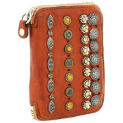 Campomaggi Forte Dei Marmi Rhinestone Purse - Brick Orange