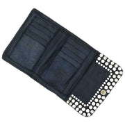 Campomaggi Pistoia Stud Coin Purse - Blue