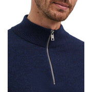 falke-lambswool-half-zip-sweater---space-blue-35072368