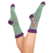 powder-letter-v-ankle-socks---mint-green-34434792