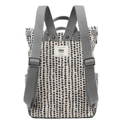 roka-canfield-b-medium-linear-dot-recycled-canvas-backpack---creamblack-34433185