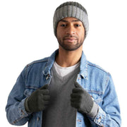totes-toasties-chunky-knitted-hat-and-gloves-gift-set---charcoal-grey-34518306