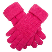 dents-ribbed-knit-gloves---candy-pink-34478073