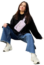 Hindbag Harry Rectangular Bum Bag - Lilac