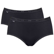 sloggi-basic-2-pack-midi-knickers---black-35045147