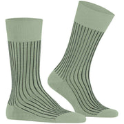 falke-oxford-stripe-socks---pale-olive-green-35898875