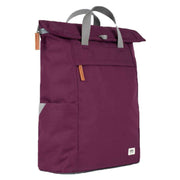 roka-finchley-a-large-recycled-canvas-backpack---cherry-lacquer-burgundy-34462210