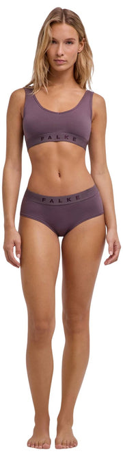 Falke Daily Comfort 2-Pack Bustier Bralette - Rose Pink/Purple