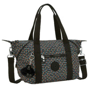 kipling-art-mini-tote-bag---geo-feathers-black-34465310