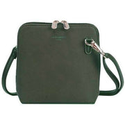 David Jones Small Dome Crossbody Bag - Dark Green