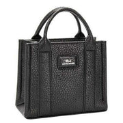 David Jones Small Square Grab Handbag - Black