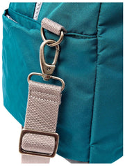 Roka Gatwick Medium Recycled Canvas Duffle Bag - Deep Teal Blue
