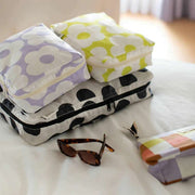 caroline-gardner-mono-spot-and-flowers-set-of-3-packing-cubes---blacklilacyellow-35903589