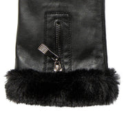 Dents Yasmin Touchscreen Leather Gloves - Black