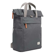 roka-finchley-a-small-recycled-canvas-backpack---faded-black-34462133