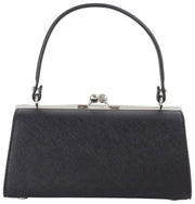 Vivienne Westwood Doll XL Frame Purse Bag - Black