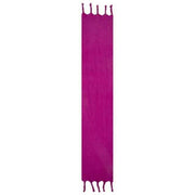 Dents Blanket Braided Tassel Scarf - Orchid Pink