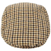 Dents Blashford Tweed Flat Cap  - Brown