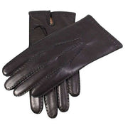Dents Chelsea Cashmere-Lined Leather Gloves - Black