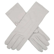 Dents Diana Matt Satin Gloves - Dove Grey