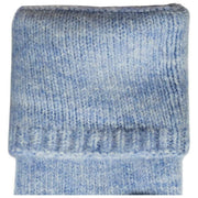 Dents Fingerless Knitted Wrist Warmers - Pale Blue