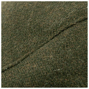 Dents Grafham Herringbone Tweed Flat Cap - Forest Green