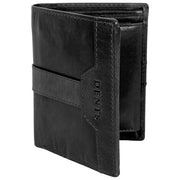 Dents Itchen Passcase Wallet - Black