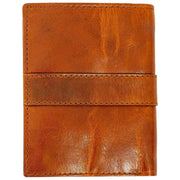 Dents Itchen Passcase Wallet - Cognac Brown