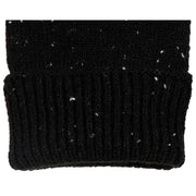 Dents Lymington Fingerless Knitted Gloves - Black