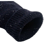 Dents Lymington Fingerless Knitted Gloves - Navy