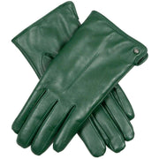 Dents Maria Touch Screen Leather Gloves - Forest Green