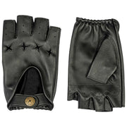 Dents The Suited Racer Gripper Leather Driving Gloves - Black