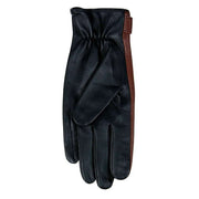 Dents The Suited Racer Hourglass Touchscreen Leather Driving Gloves - English Tan/Black