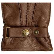 Dents Whitchurch Deerskin Leather Gloves - Walnut Brown