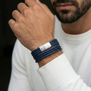 steel-barnett-bonacci-layered-multi-strand-leather-bracelet---jeans-blue-35896338