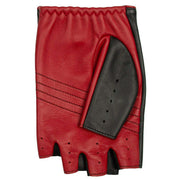 dents-cadwell-fingerless-two-colour-leather-driving-gloves---blackberry-red-34490343