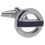 david-van-hagen-the-roundel-cufflinks---silverblue-34497232