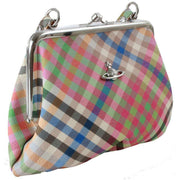 vivienne-westwood-heather-plaid-granny-frame-purse---beigepinkblue-35446871