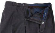 BRUHL Robert Classic Wool Mix Smart Trousers - Anthracite Grey