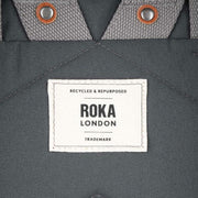 roka-finchley-a-large-recycled-canvas-backpack---faded-black-34462221