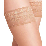 falke-lunelle-8-denier-stay-ups---powder-brown-35504277