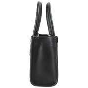 vivienne-westwood-troy-supple-leather-small-tote-crossbody---blackdark-silver-35904785