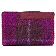 maccessori-harris-tweed-medium-zip-purse---purplepink-34630491