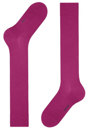 Falke Climawool Knee High Socks - Berry Pink