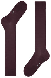 Falke Climawool Knee High Socks - Burgundy