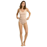 hanro-cotton-seamless-v-neck-spaghetti-top---beige-35927980